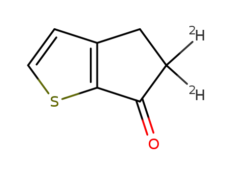 5,5-Dideutero-4,5-dihydro-6H-cyclopenta[b]thiophen-6-one