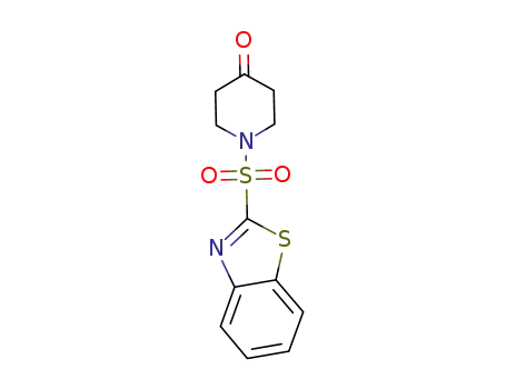 N-(benzothiazole-2-sulfonyl)-4-piperidone