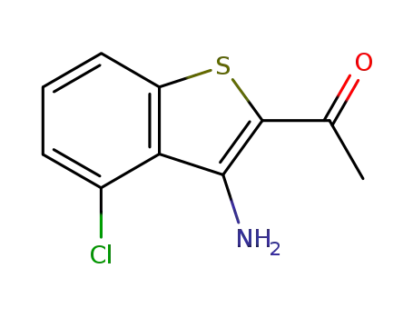 1-(3-amino-4-chloro-benzothiophen-2-yl)-ethanone