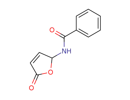 Molecular Structure of 62668-57-9 (Benzamide, N-(2,5-dihydro-5-oxo-2-furanyl)-)