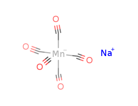 Molecular Structure of 13859-41-1 (Manganate(1-), pentacarbonyl-, sodium)