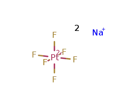 sodium hexafluoridoplatinate(IV)