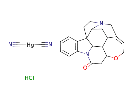 Strychniniumchlorid * Hg(CN)2