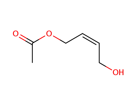 Molecular Structure of 64196-68-5 (2-Butene-1,4-diol, monoacetate, (Z)-)