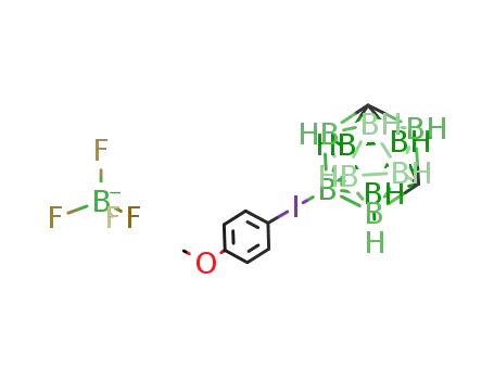 4-methoxyphenyl(m-carboran-9-yl)iodonium tetrafluoroborate