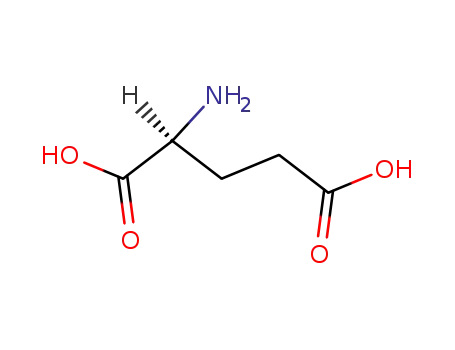 Molecular Structure of 56-86-0 (L-Glutamic acid (alpha))