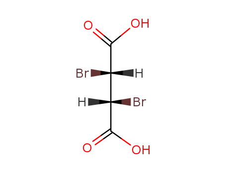 Butanedioic acid,2,3-dibromo-, (2R,3R)-rel-