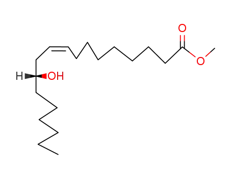Molecular Structure of 141-24-2 (METHYL RICINOLEATE)