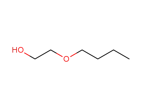 Molecular Structure of 111-76-2 (2-Butoxyethanol)