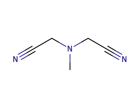 Molecular Structure of 5423-24-5 (Acetonitrile, (methylimino)di-)