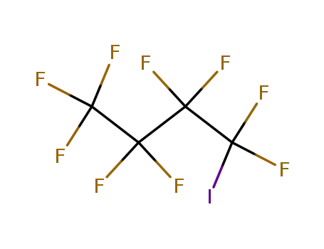 Molecular Structure of 423-39-2 (Perfluorobutyl iodide)
