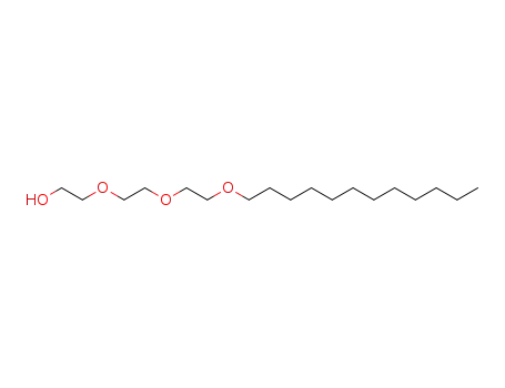 Molecular Structure of 3055-94-5 (TRIETHYLENE GLYCOL MONO-N-DODECYL ETHER)
