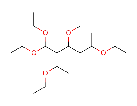 3,5-diethoxy-2-(1-ethoxy-ethyl)-hexanal-diethylacetal