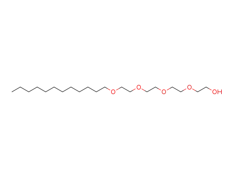 Molecular Structure of 5274-68-0 (Tetraethyleneglycol monododecyl ether)