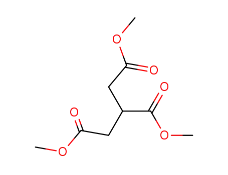 Molecular Structure of 6138-26-7 (TRIMETHYL 1,2,3-PROPANETRICARBOXYLATE)