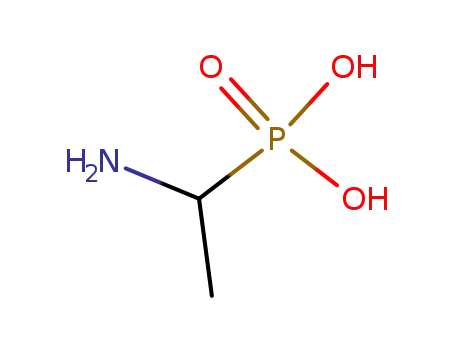 Molecular Structure of 6323-97-3 (DL-1-(Aminoethyl)phosphonic acid)
