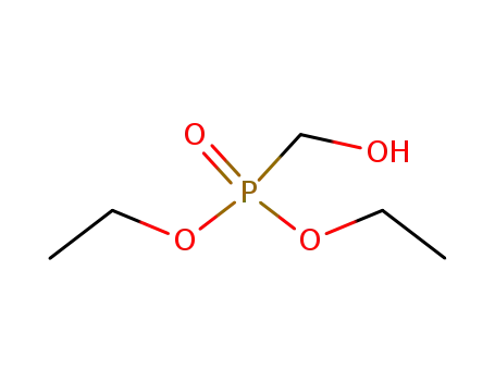 Molecular Structure of 3084-40-0 (Diethyl (hydroxymethyl)phosphonate)