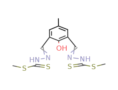 CH3C6H2OH(CHNNHCSSCH3)2