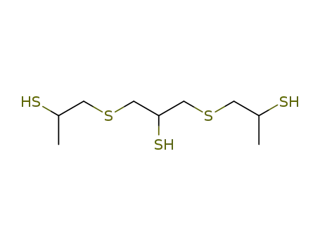 1,3-bis-(2-mercapto-propylsulfanyl)-propane-2-thiol