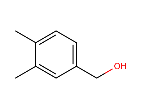 Molecular Structure of 6966-10-5 ((3,4-Dimethylphenyl)methanol)