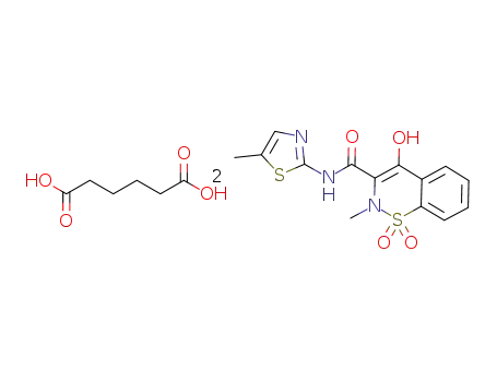 meloxicam:adipic acid