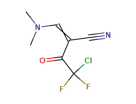 3-dimethylamino-2-(chlorodifluoromethylcarbonyl)acrylonitrile