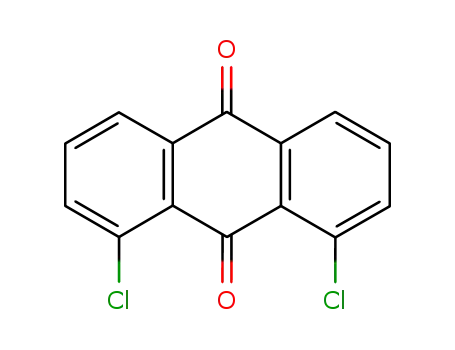 Molecular Structure of 82-43-9 (1,8-Dichloroanthraquinone)
