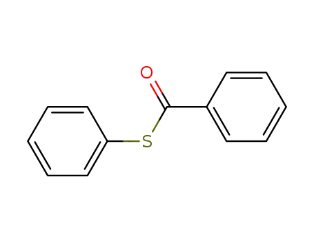 Benzoic acid, thio-, S-phenyl ester cas  884-09-3