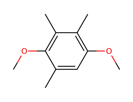 Molecular Structure of 4537-09-1 (Benzene, 1,4-dimethoxy-2,3,5-trimethyl-)