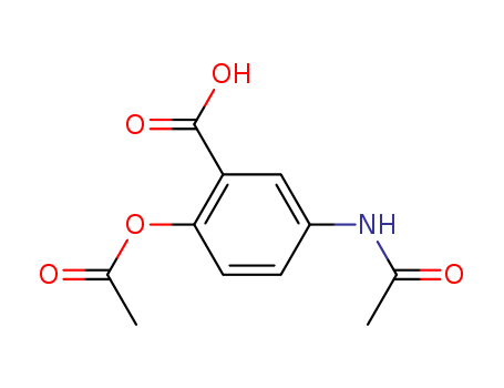 Benzoic acid, 5-(acetylamino)-2-(acetyloxy)-