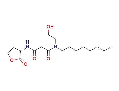 (S)-N1-(2-hydroxyethyl)-N1-octyl-N3-(2-oxotetrahydrofuran-3-yl)malonamide