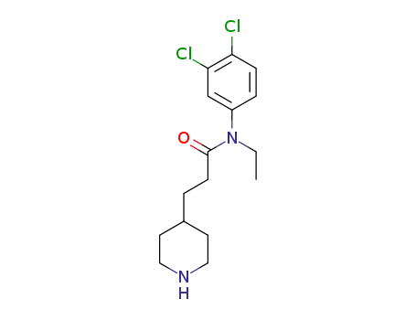 N-(3,4-Dichloro-phenyl)-N-ethyl-3-piperidin-4-yl-propionamide