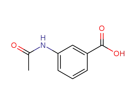 Molecular Structure of 587-48-4 (3-ACETAMIDOBENZOIC ACID)
