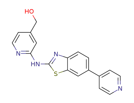 N-(4-(hydroxymethyl)pyridin-2-yl)-6-(pyridin-4-yl)benzo[d]thiazol-2-amine