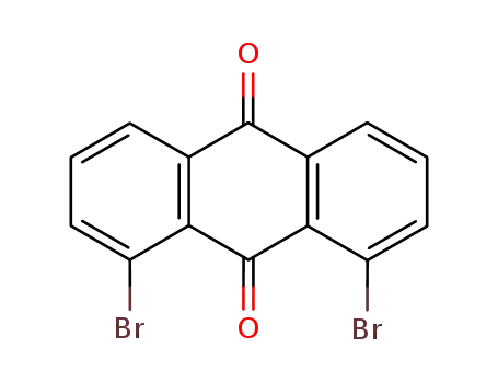 Molecular Structure of 38313-16-5 (1,8-Dibromo-9,10-anthraquinone)