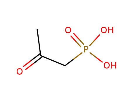 Molecular Structure of 6913-02-6 (Phosphonic acid,(2-oxopropyl)- )