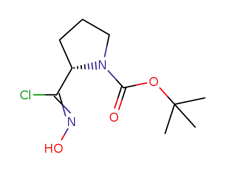 (S)-tert-butyl 2-(chloro(hydroxyimino)methyl)pyrrolidine-1-carboxylate