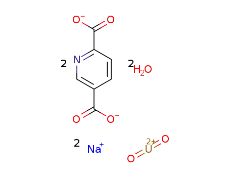 Na2(H2O)2UO2(pyridine-2,5-dicarboxylate)2