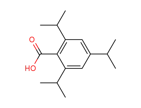 Molecular Structure of 49623-71-4 (2,4,6-TRIISOPROPYLBENZOIC ACID)