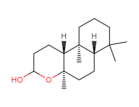 (4aR,6aS,10aS,10bR)-(-)-2,3,4a,5,6,6a,7,8,9,10,10a,10b-dodecahydro-4a,7,7,10a-tetramethyl-naphtho<2,1-b>pyran-3-ol