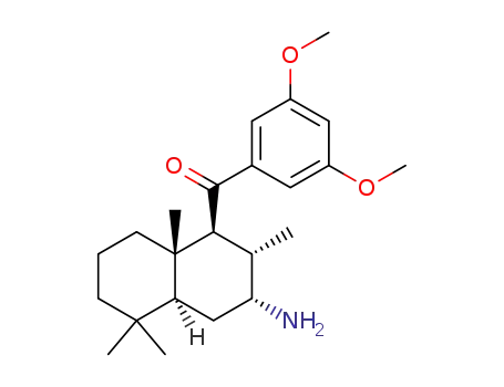 (2R,4aS,8aS)-4-[(3,5-dimethoxyphenyl)carbonyl]-3,4a,8,8-tetramethyldecahydronaphthalen-2-amine