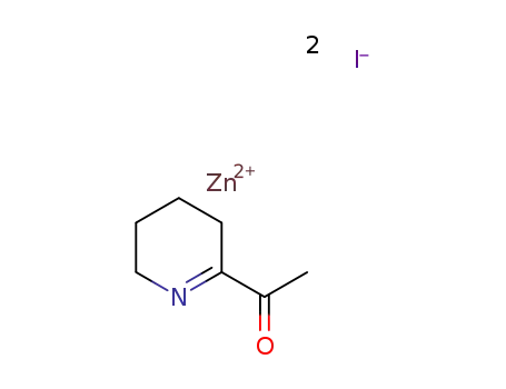 ZnI2(6-acetyl-2,3,4,5-tetrahydropyridine)