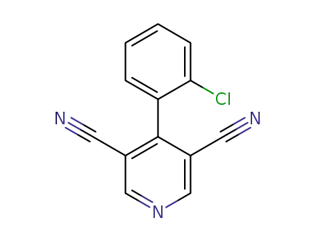 4-(2-chlorophenyl)pyridine-3,5-dicarbonitrile