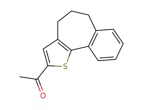1-(5,6-dihydro-4H-benzo[6,7]cyclohepta[1,2-b]thiophen-2-yl)ethanone