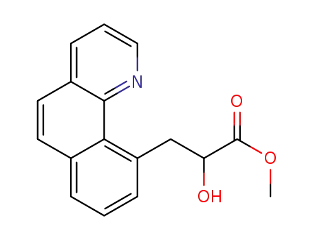 methyl 3-(benzo[h]quinolin-10-yl)-2-hydroxypropanoate