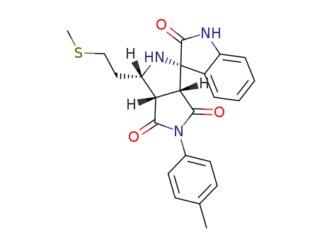 5'-(4-methylphenyl)-3'-[2-(methylthio)ethyl]-3a',6a'-dihydro-2'H-spiro[indole-3,1'-pyrrolo[3,4-c]pyrrol]-2,4',6'(1H,3'H,5'H)-trione