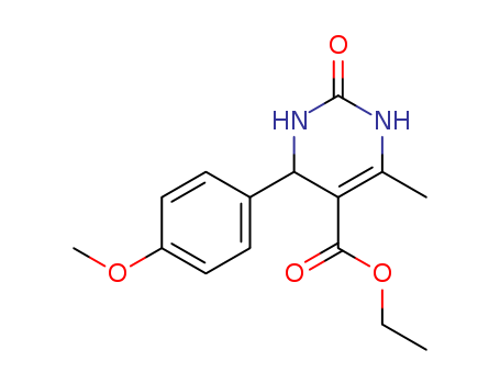 ETHYL 4-(4-METHOXYPHENYL)-6-METHYL-2-OXO-1,2,3,4-TETRAHYDRO-5-PYRIMIDINECARBOXYLATE