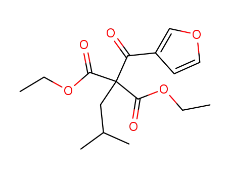 (furan-3-carbonyl)-isobutyl-malonic acid diethyl ester