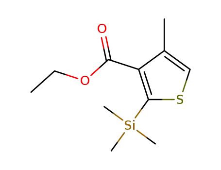ethyl 4-methyl-2-(trimethylsilyl)thiophene-3-carboxylate