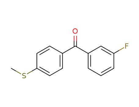 4’-(methylthio)phenyl(3’-fluorophenyl)methanone